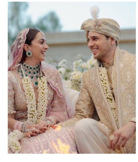 Gorgeous Kiara Advani Bridal Rose Pink Lehenga with Swarovski Work and Embellishment - DN-1377