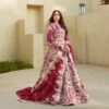 Traditional Red Indian Bridal lehenga with choli and Golden Embroidery - DN-1361