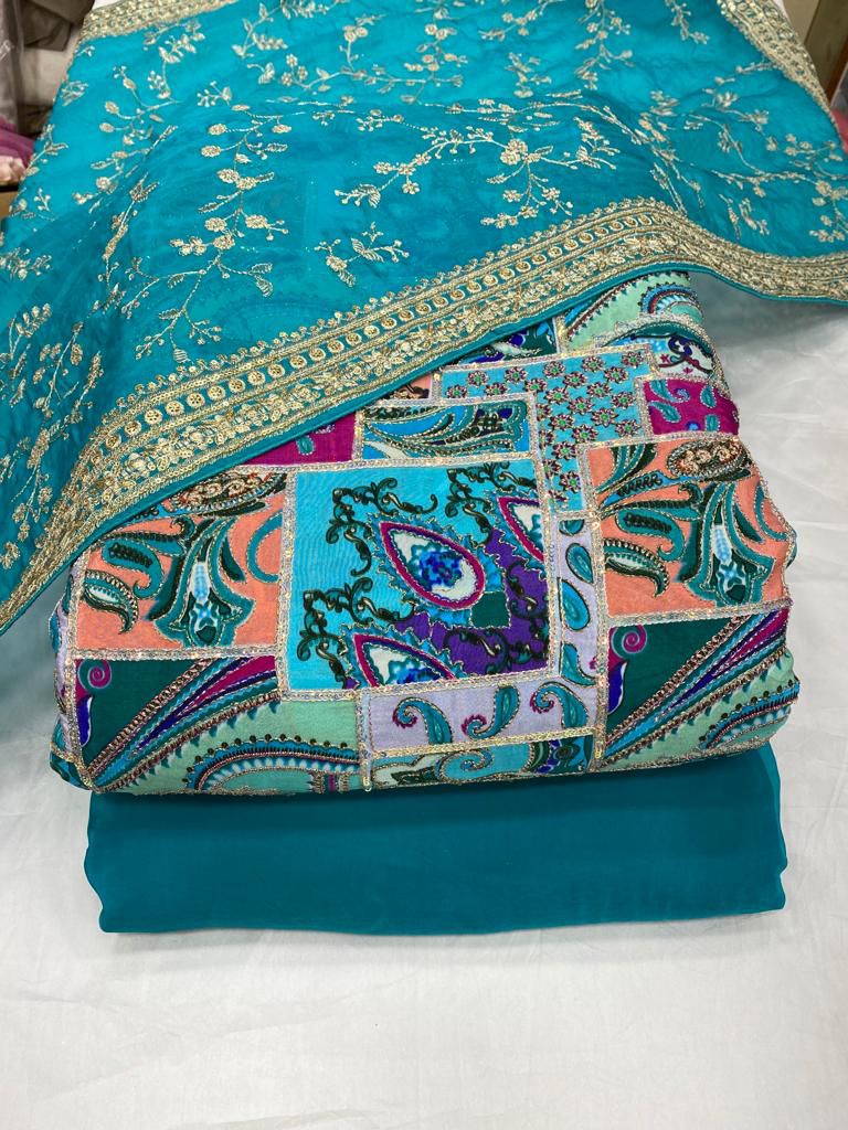 Eid Wedding Party Wear Pakistani Suits - DN-1079