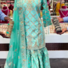 Designer Pakistani wedding Garara with Embroidery - DN-1424