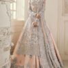 WEDDING LIGHT PEACH BRIDAL LEHENGA WITH EMBROIDERY TOP - DN-1979