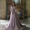 Pakistani Wedding Levender Lehenga anarkali bollywood Designer suit - DN-1097