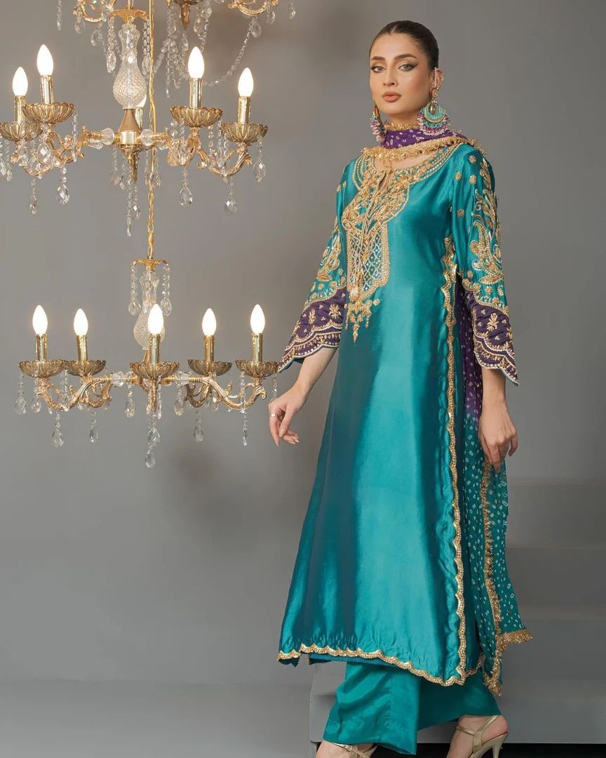 Heavy Festival Suit for Groom Mother, Bride Sister & Wedding Functions - DN-1010