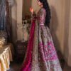 Pink Designer Indian Bridal lehenga with Crop Top and Embellishment - DN-1494