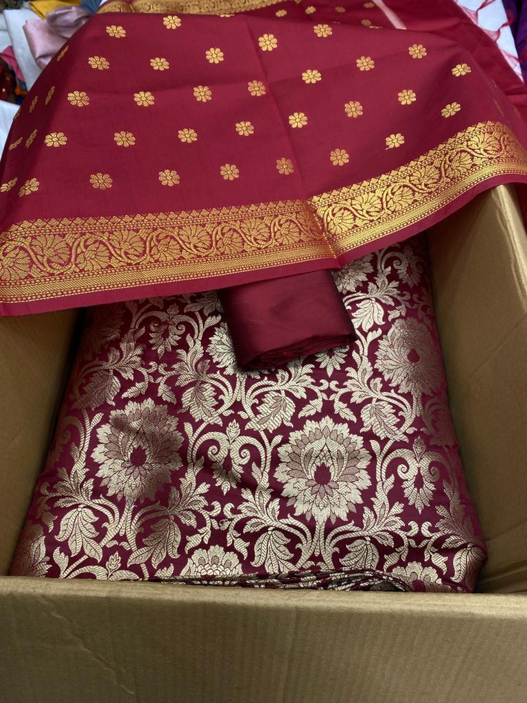 Eid Wedding Party Wear Pakistani Suits - DN-1073