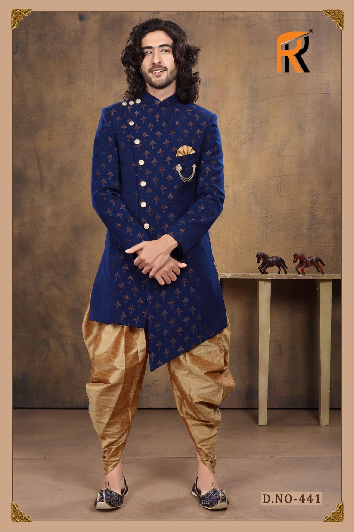 Latest Designer Indo Western Sherwani - DN-2031